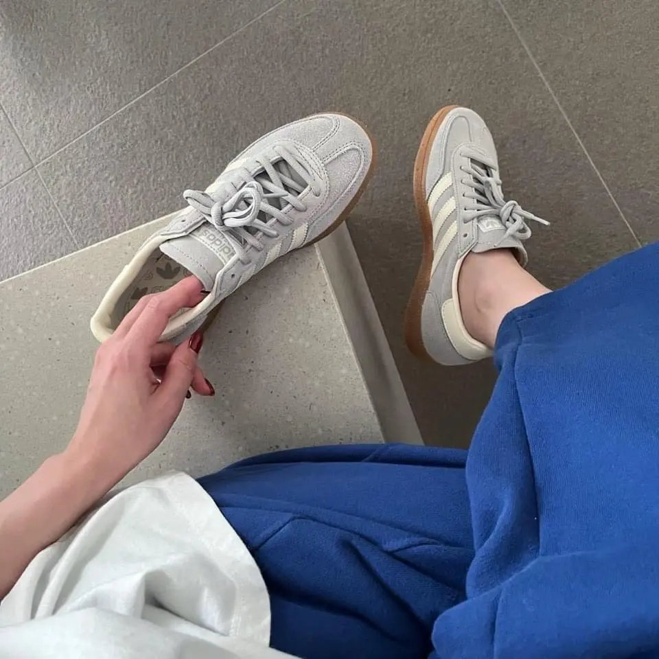 Giày Adidas Handball Spezial ‘Grey Two Cream’ IF7086 - Ảnh 4