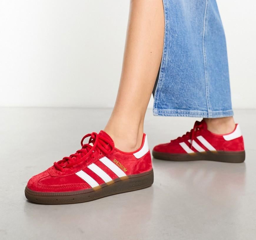 Giày Adidas Handball Spezial Sporty & Rich USA 'Red' IH8337 - Ảnh 4