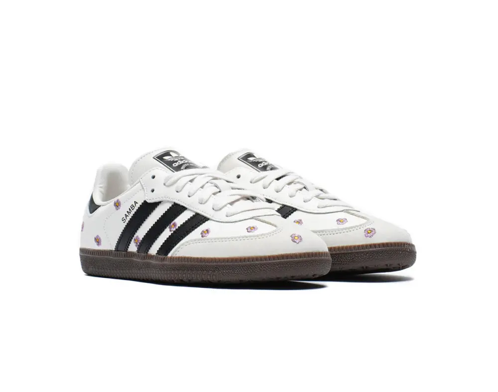 Alternative view of Giày Adidas Samba OG Wmns 'White Floral' IF4398