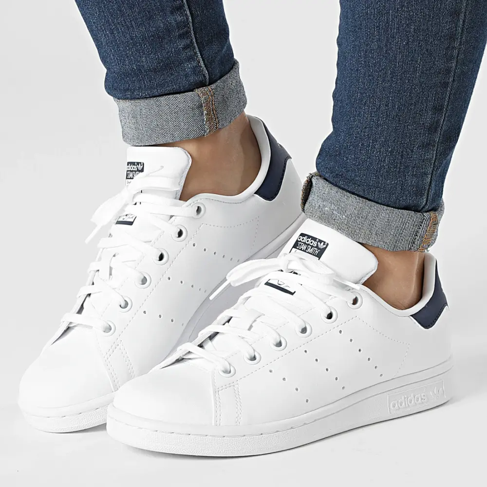 Giày Adidas Stan Smith ‘White’ H68621 - Ảnh 5