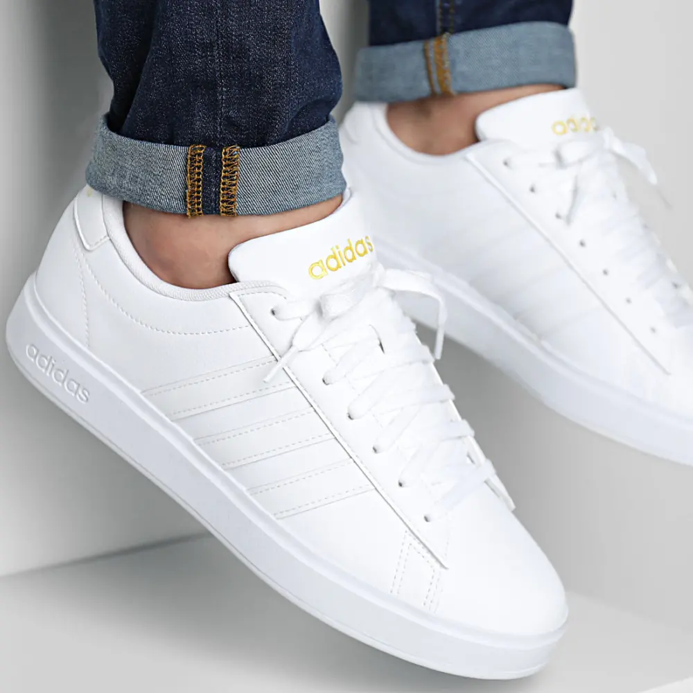 Giày Adidas Grand Court Cloudfoam 'White' GW9213 - Ảnh 3