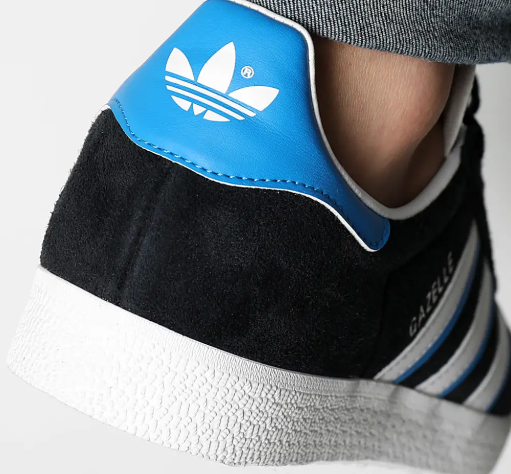 Giày adidas Gazelle 'Core Black Bright Blue' IG6193 - Ảnh 3
