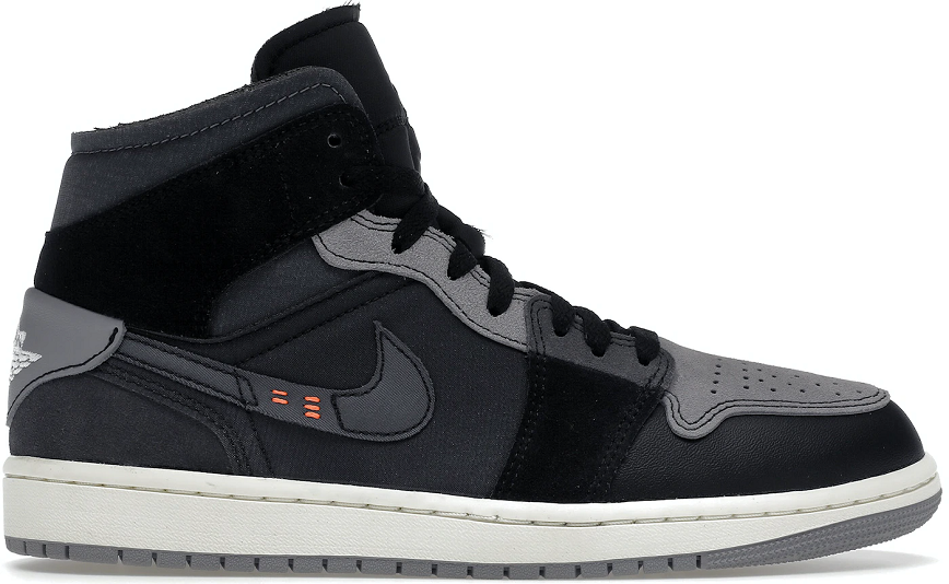 Giày Nike Air Jordan 1 Mid Craft ‘Inside Out Black’ DM9652-001