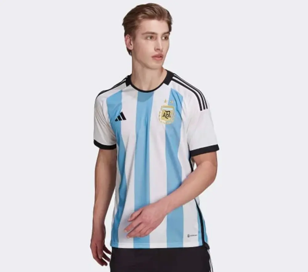 Alternative view of Áo Adidas Argentina 2022 Home Jersey FW22 HF2158
