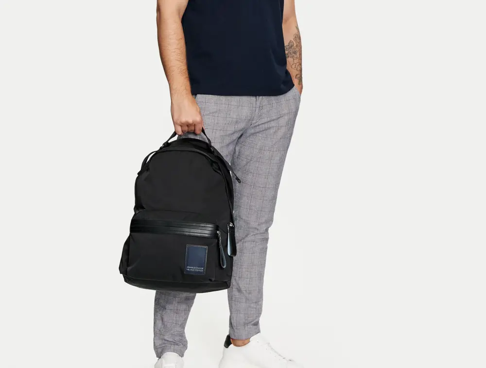 Balo Armani Exchange Rucksack ‘Black’ 952627-4R837-00020 - Ảnh 3
