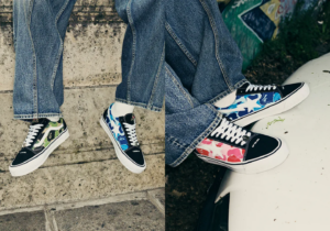 Alternative view of Giày Vans LX Old Skool Bape ABC 'Multi-Camo' VN000E6VE36