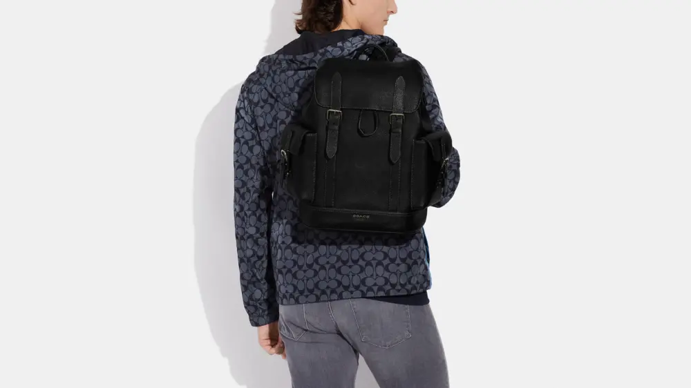 Balo Coach Hudson 'Black' CB837-QBBK - Ảnh 3