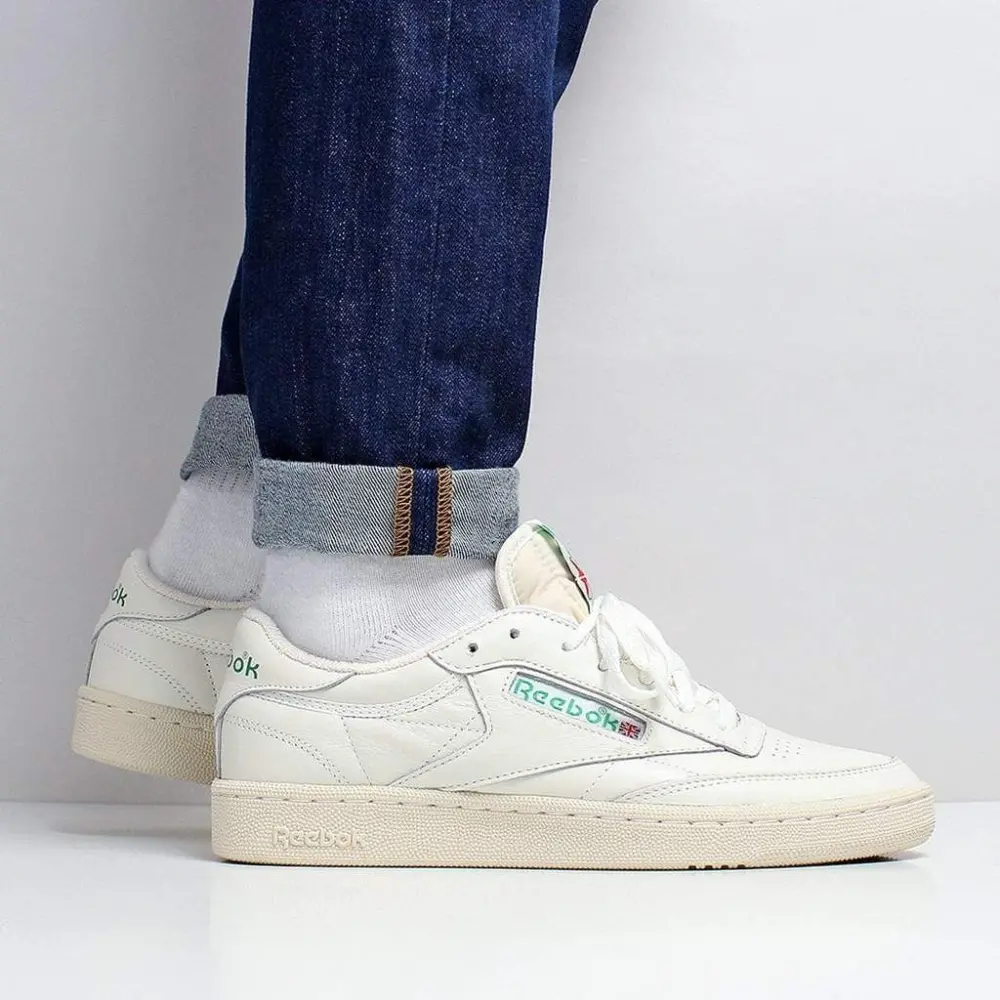Giày Reebok Club C 1985 TV ‘Chalk Glen Green’ DV6434 - Ảnh 4