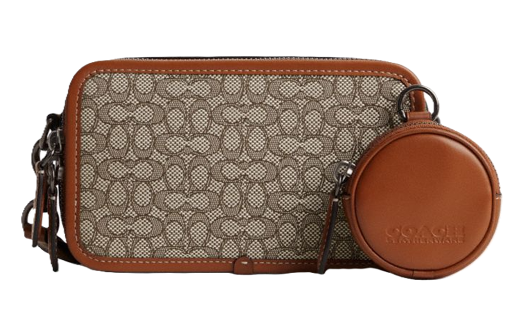Túi Coach Charter Slim Crossbody In Micro ‘Brown’ CM372-URC