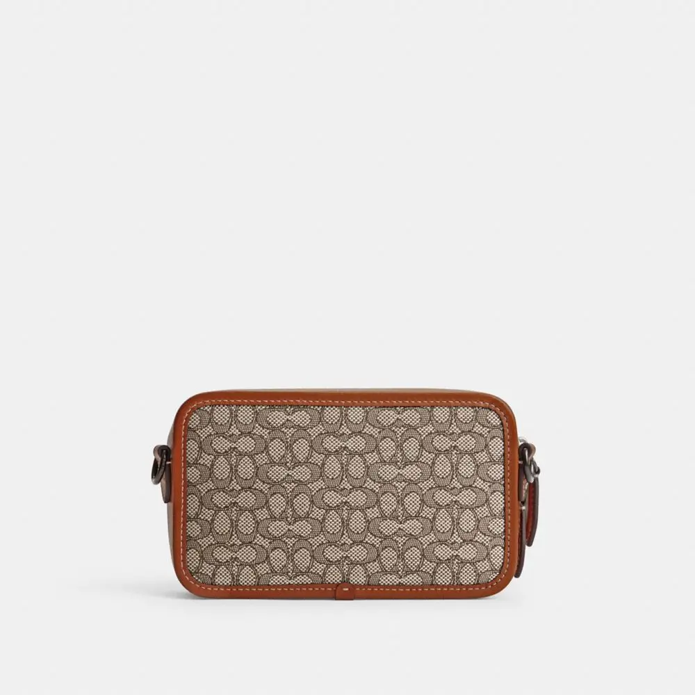 Alternative view of Túi Coach Charter Slim Crossbody In Micro ‘Brown’ CM372-URC