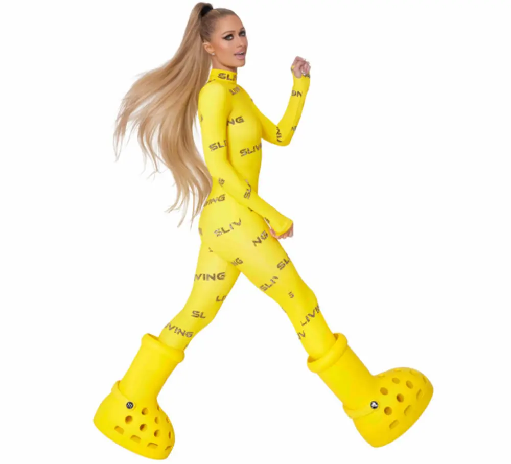 Alternative view of Giày Crocs x MSCHF Big Red Boot 'Yellow' MSCHF010-Y
