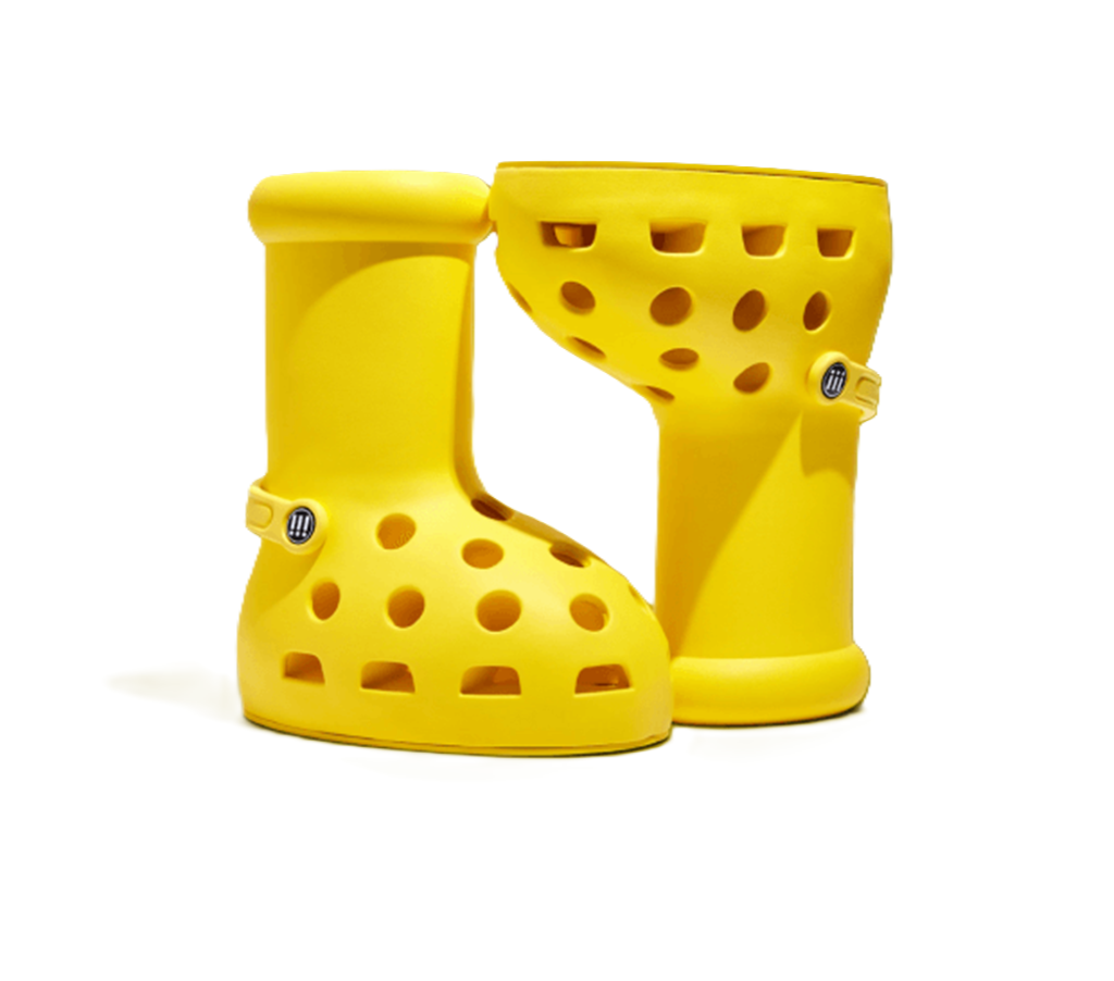 Giày Crocs x MSCHF Big Red Boot 'Yellow' MSCHF010-Y - Ảnh 3
