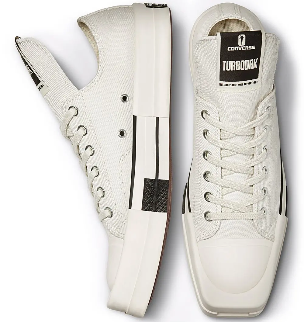 Giày Rick Owens Converse X Drkshdw 'White' DC02AX766CTDR1-111 - Ảnh 4