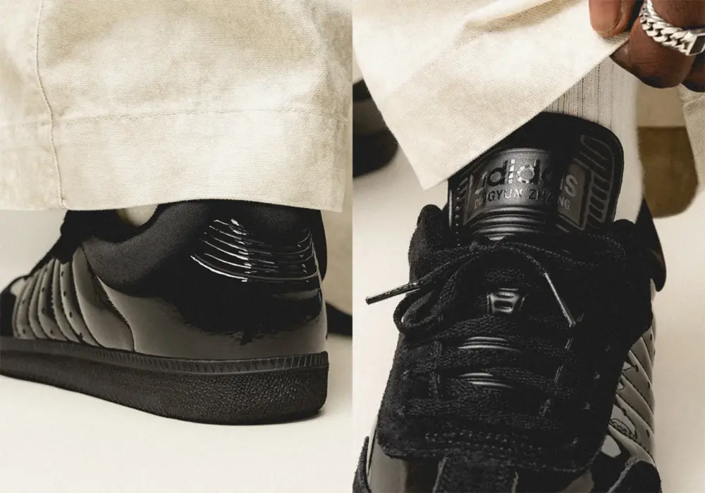 Giày Adidas Samba x Dingyun Zhang 'Black' IE3176 - Ảnh 3