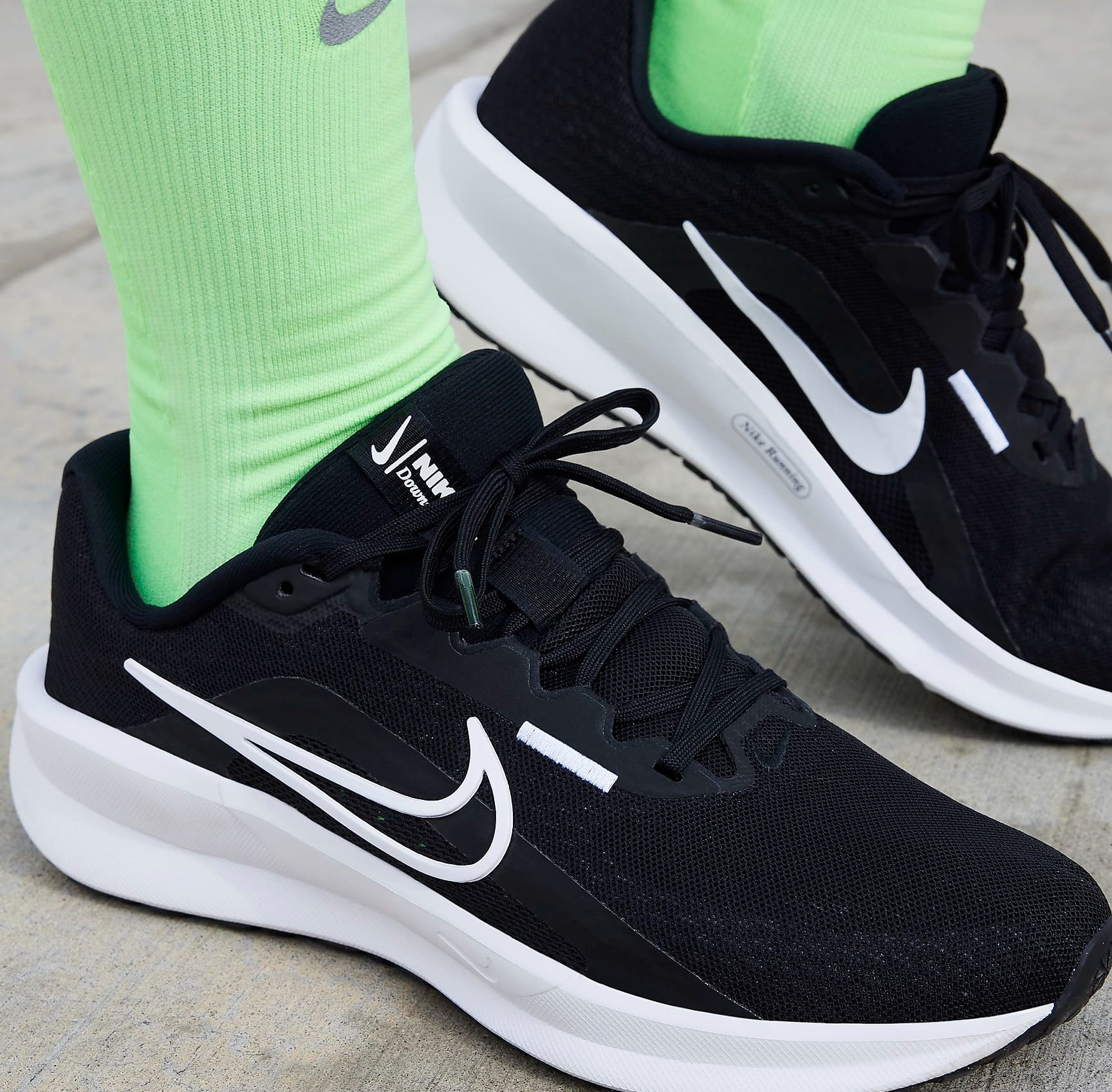 Giày Nike Downshifter 13 ‘Black White’ FD6476-001 - Ảnh 5