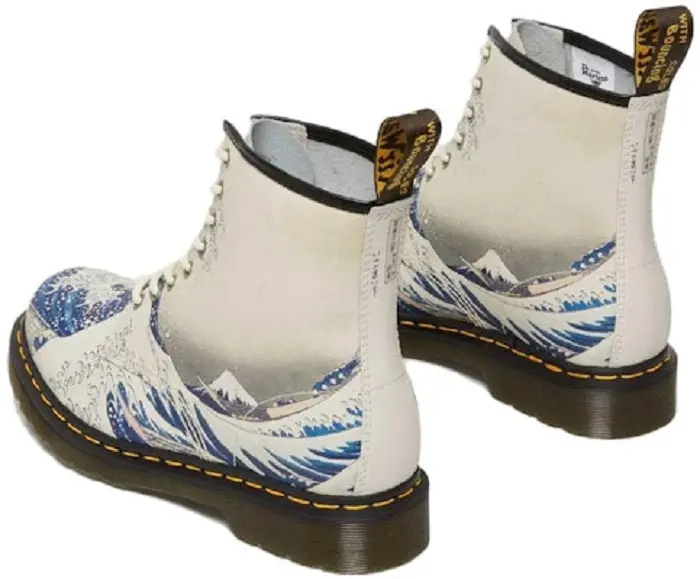 Alternative view of Giày Dr. Martens 1460 'White Blue' 27975102