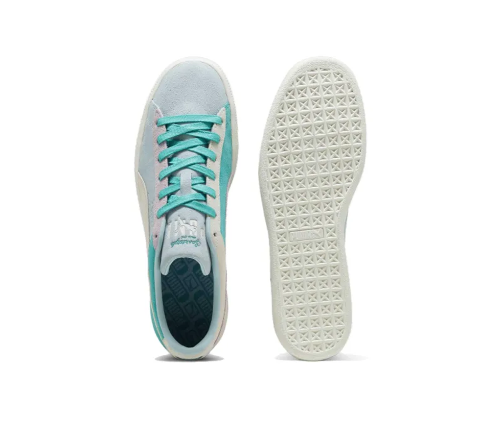 Giày Puma Suede Iconix 'Grape Mist Sparkling Green' 395782-01 - Ảnh 4