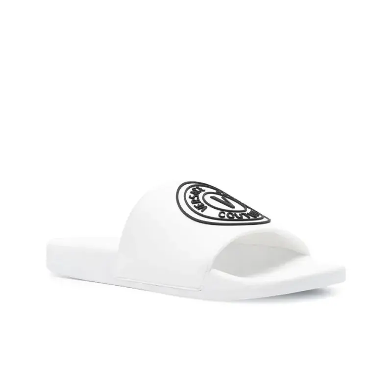 Dép Versace Jeans Couture Erkek Terlik 73YA3SQ3-ZS192-003 - Ảnh 4