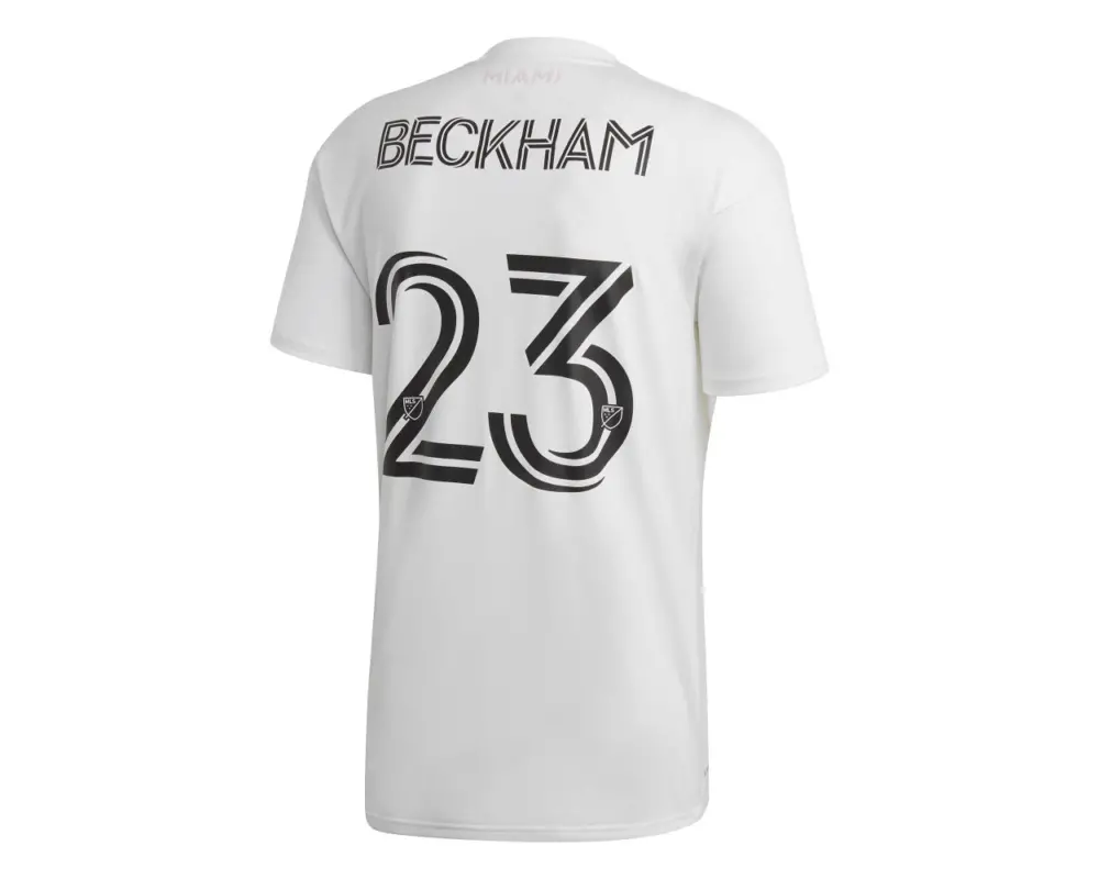 Alternative view of Áo Adidas Inter Miami CF Beckham Home Jersey 'White' GE2104