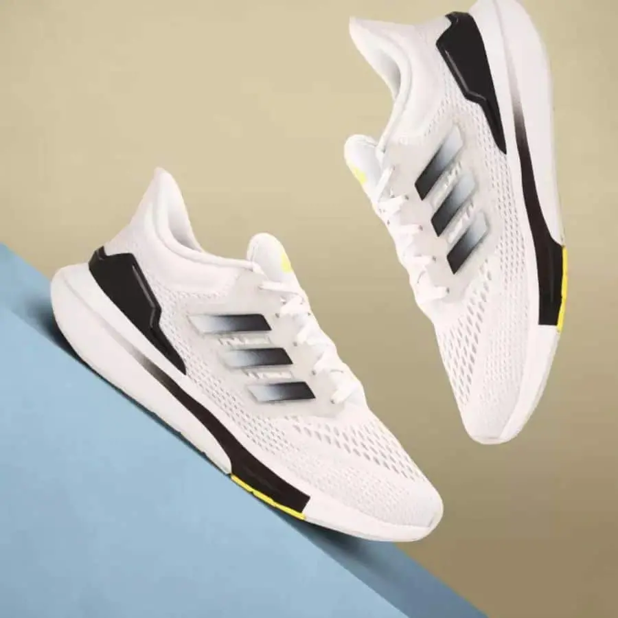 Giày Adidas EQ21 Run 'White Beam Yellow' GW6728 - Ảnh 4