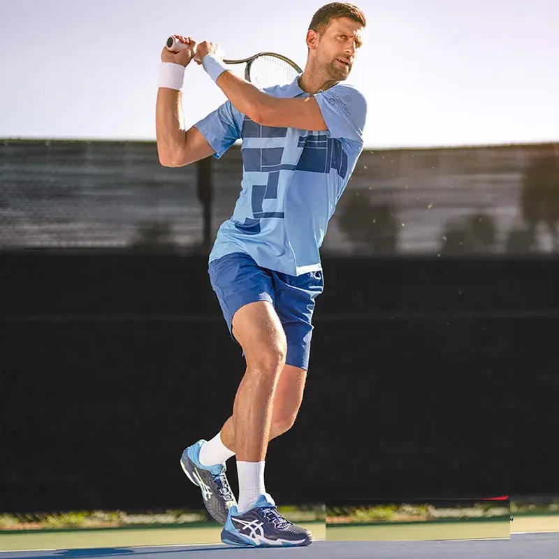 Giày Tennis Asics Court FF 3 NOVAK 'Blue Expanse' 1041A361-963 - Ảnh 8