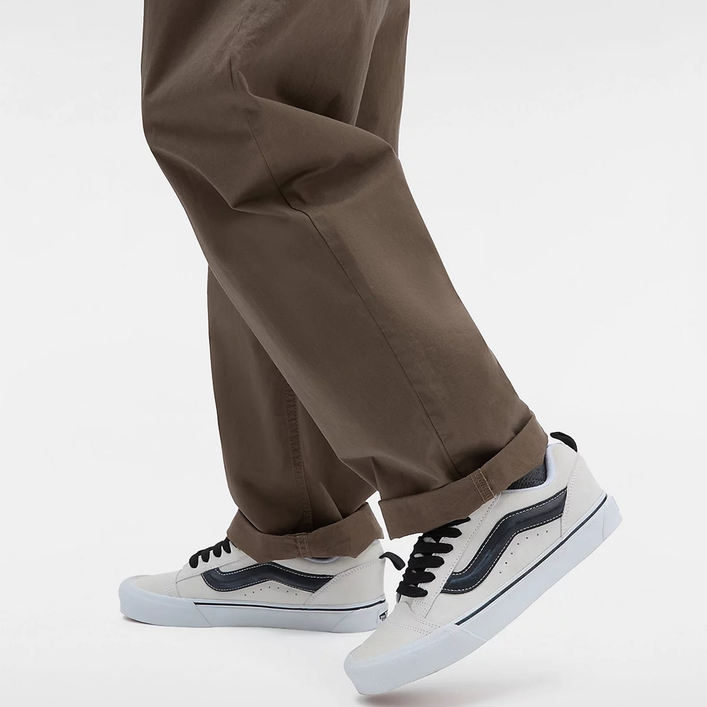 Giày Vans Knu Skool Suede ‘White Black’ VN0009QCYB2 - Ảnh 2