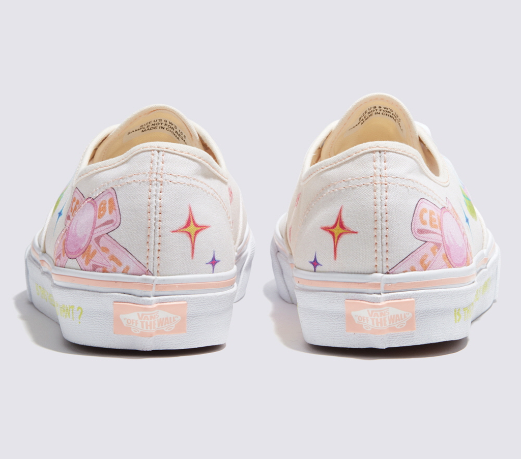 Giày Vans NUTTSH x Authentic OTW Art Collection 'Marshmallow' VN0A5KS9CCT - Ảnh 2