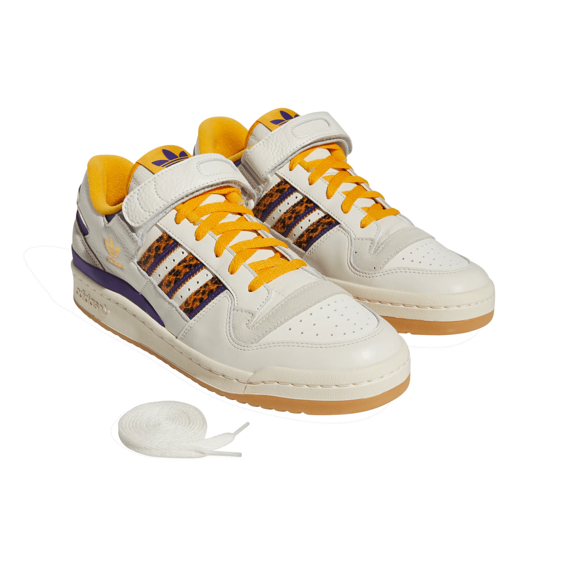 Giày Adidas Forum 84 Low ‘Lakers Snakeskin’ GW2007 - Ảnh 2