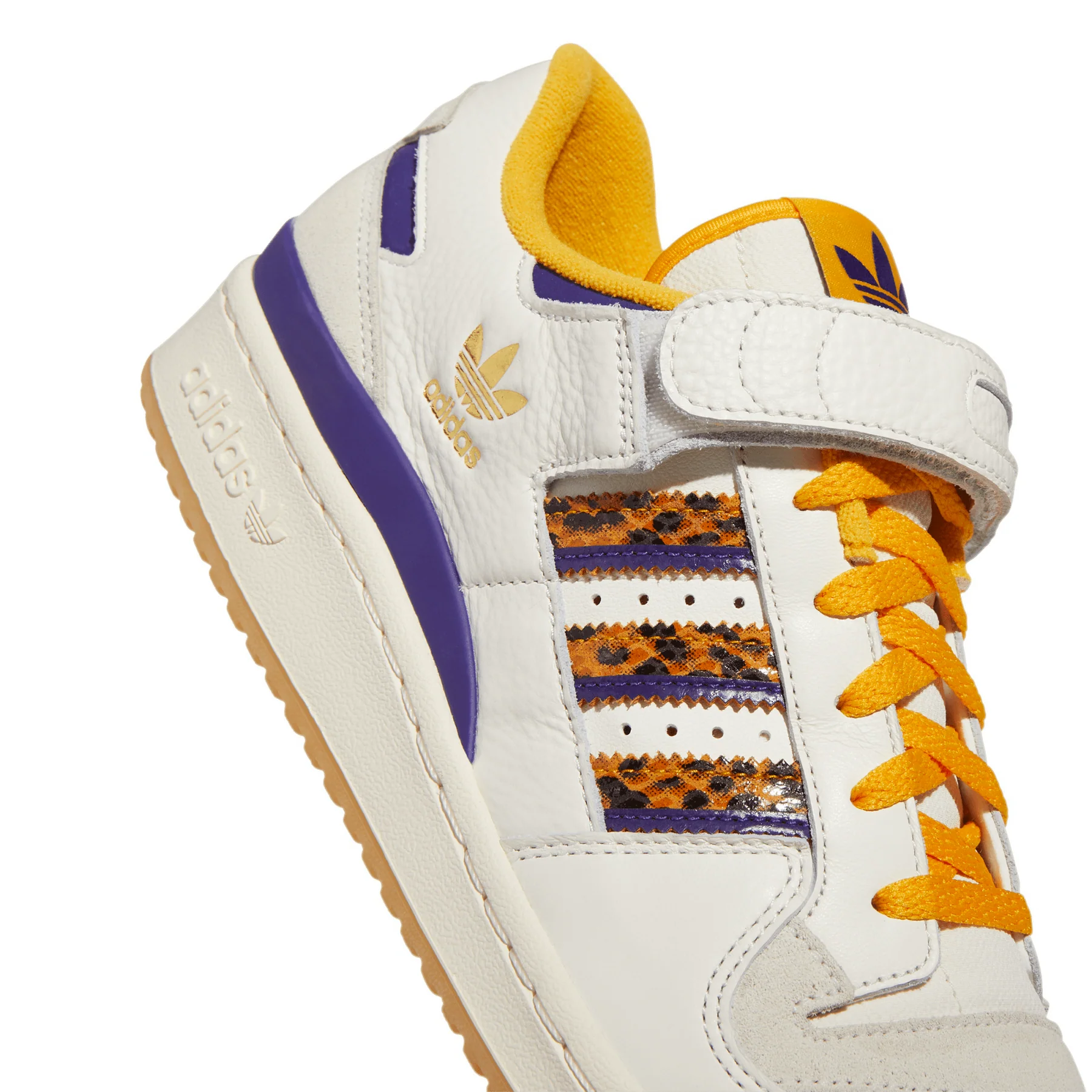 Giày Adidas Forum 84 Low ‘Lakers Snakeskin’ GW2007 - Ảnh 3