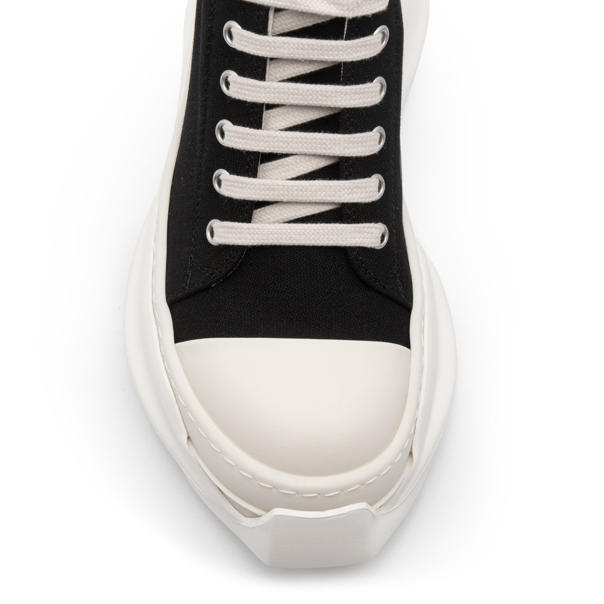 Giày Rick Owens DRKSHDW Abstract Low Black DU21S2842 - Ảnh 2