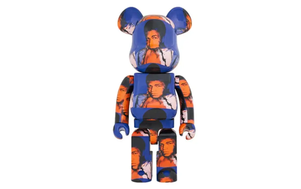 Mô Hình Bearbrick Andy Warhol's Muhammad Ali