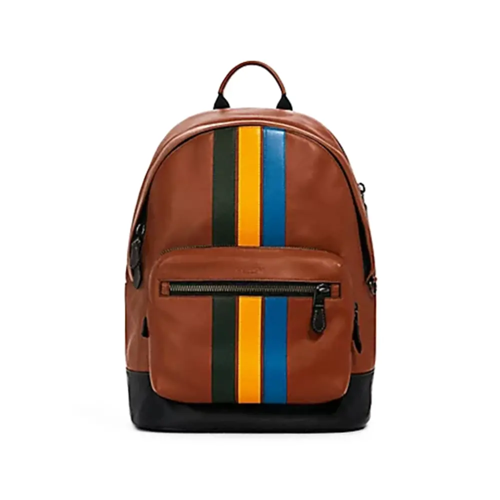 Balo Coach Varsity Stripe 'Brown' 1973-QBR2S