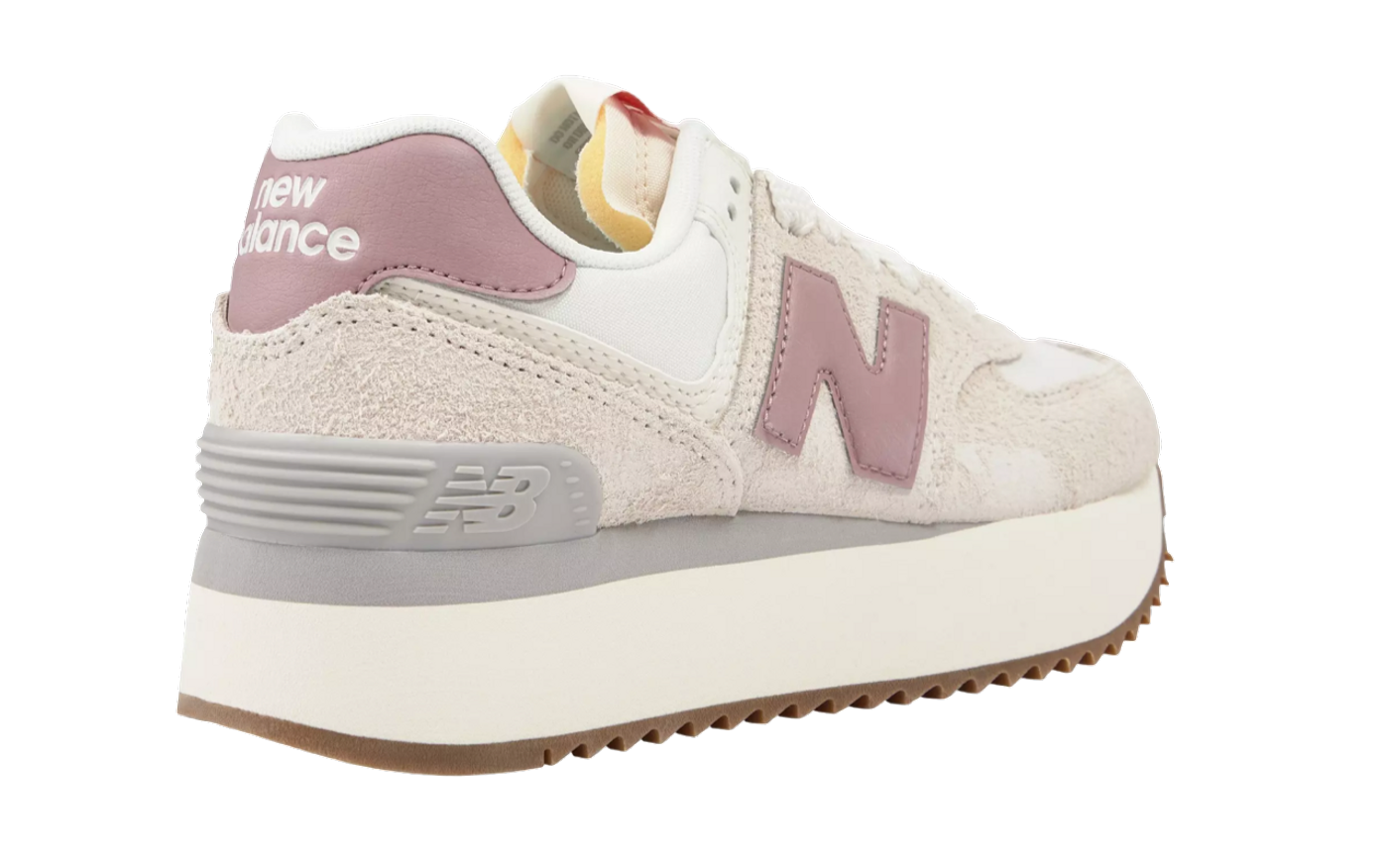 Giày New Balance 574 Sneakers 'Pink Purple' WL574ZQB - Ảnh 4