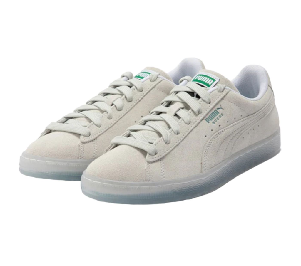 Giày Puma Suede Translucent 'White' 383894-01 - Ảnh 3