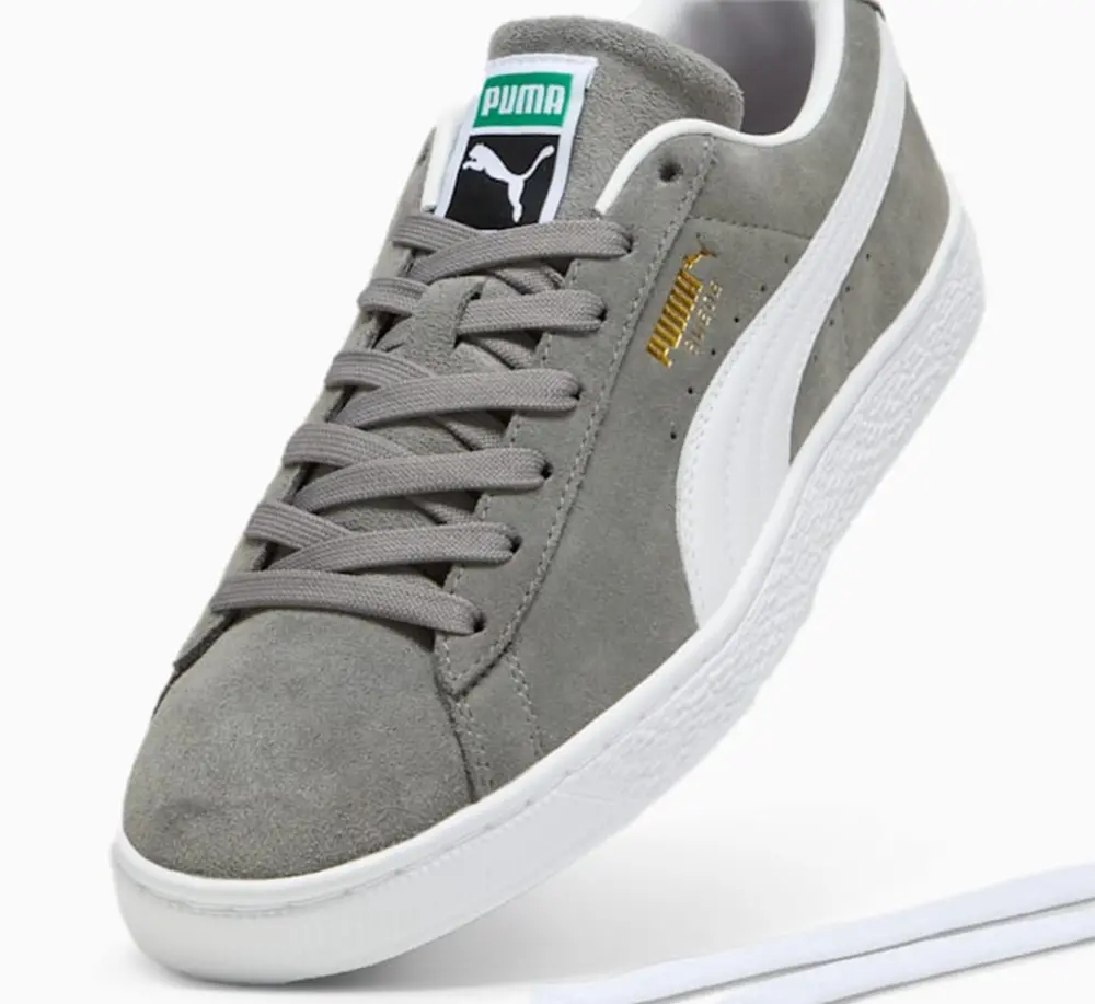 Giày Puma Suede Classic 'Cast Iron White' 399781-06 - Ảnh 4