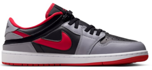Giày Nike Air Jordan 1 Low Flyease 'Fire Red Cement' DM1206-060