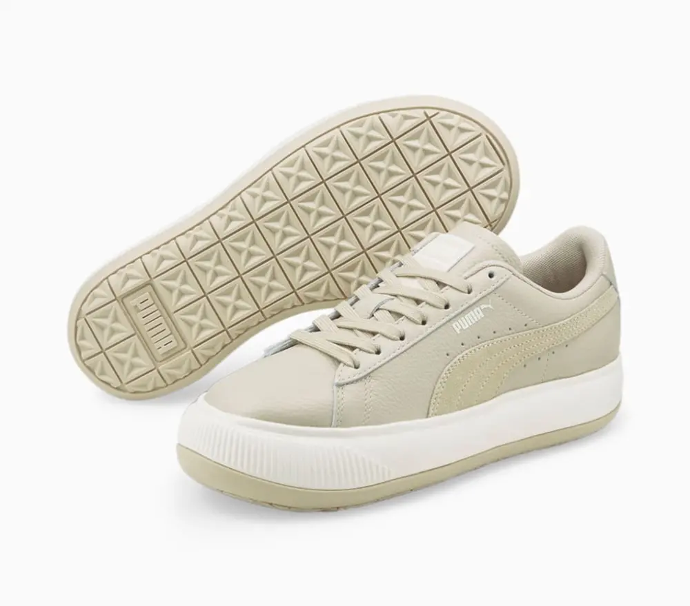 Giày Puma Suede Mayu Tonal 'Khaki' 384870-02 - Ảnh 3