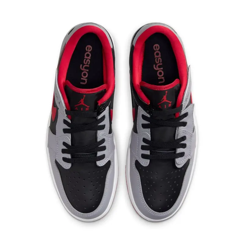 Giày Nike Air Jordan 1 Low Flyease 'Fire Red Cement' DM1206-060 - Ảnh 4
