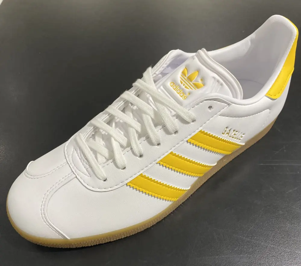 Giày adidas Originals Gazelle 'White Bold Gold' IH0379 - Ảnh 3