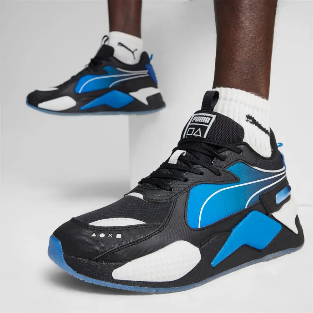 Alternative view of Giày Puma RS-X x PlayStation ‘Black Team Royal’ 396311-02