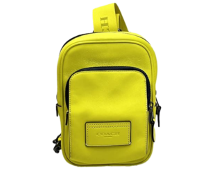 Túi Coach Track 13 'Lemon Yellow' CL410-QBMBX