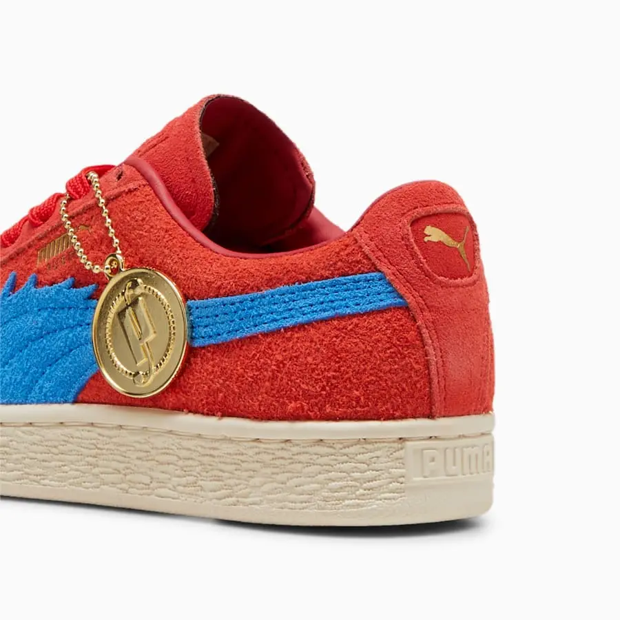 Giày Puma Suede GS x One Piece 'Buggy' | 396648-01 - Ảnh 3