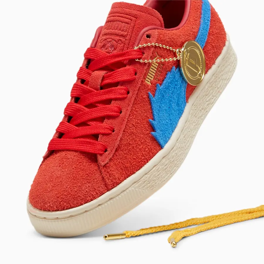 Giày Puma Suede GS x One Piece 'Buggy' | 396648-01 - Ảnh 5