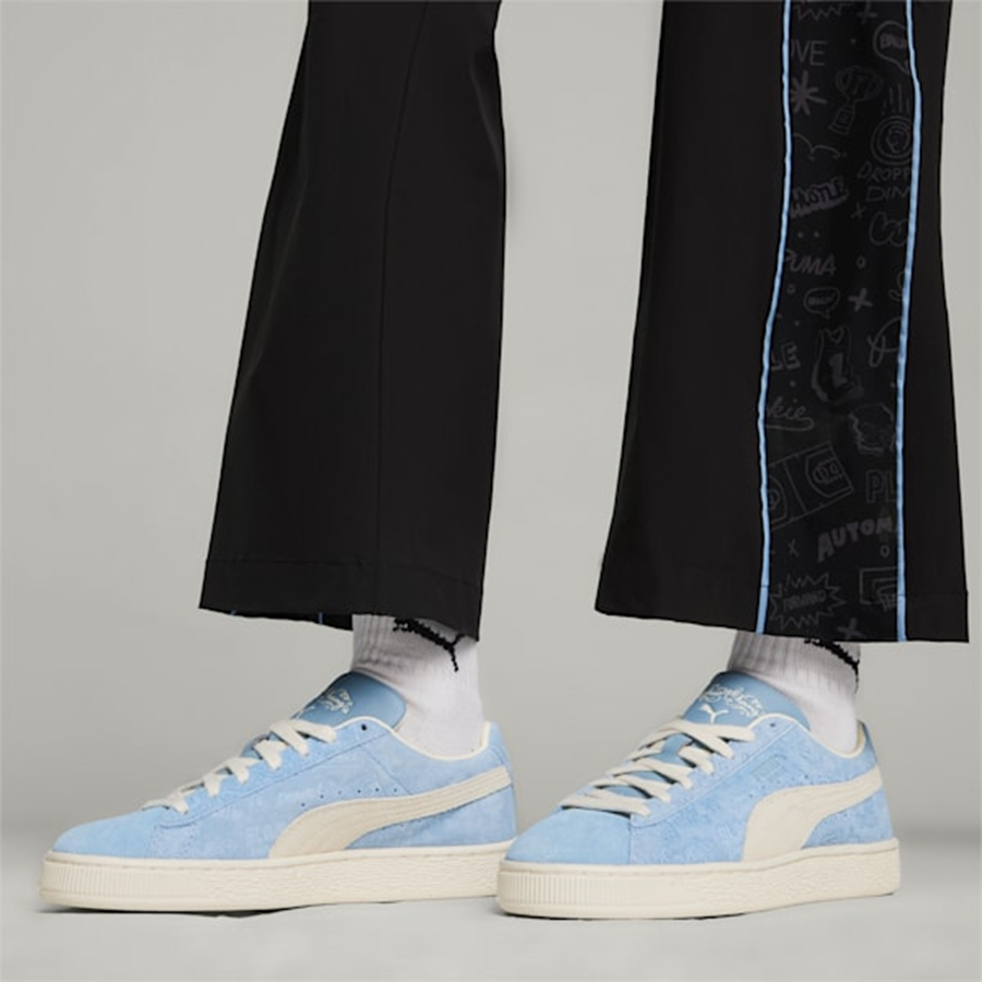 Giày Puma Sophia Chang x Wmns Suede 'Zen Blue' 396045-01 - Ảnh 2
