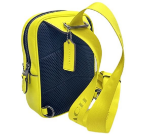 Alternative view of Túi Coach Track 13 'Lemon Yellow' CL410-QBMBX