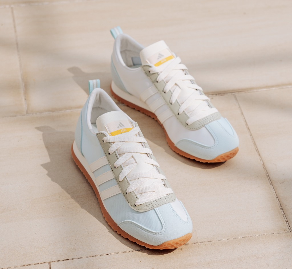 Giày Adidas VS JOG 2.0 'White Blue' JI2434 - Ảnh 6