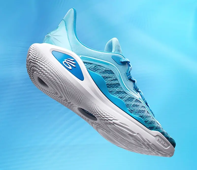 Giày Under Armour Curry 11 'Mouthguard' 3027725-400 - Ảnh 4