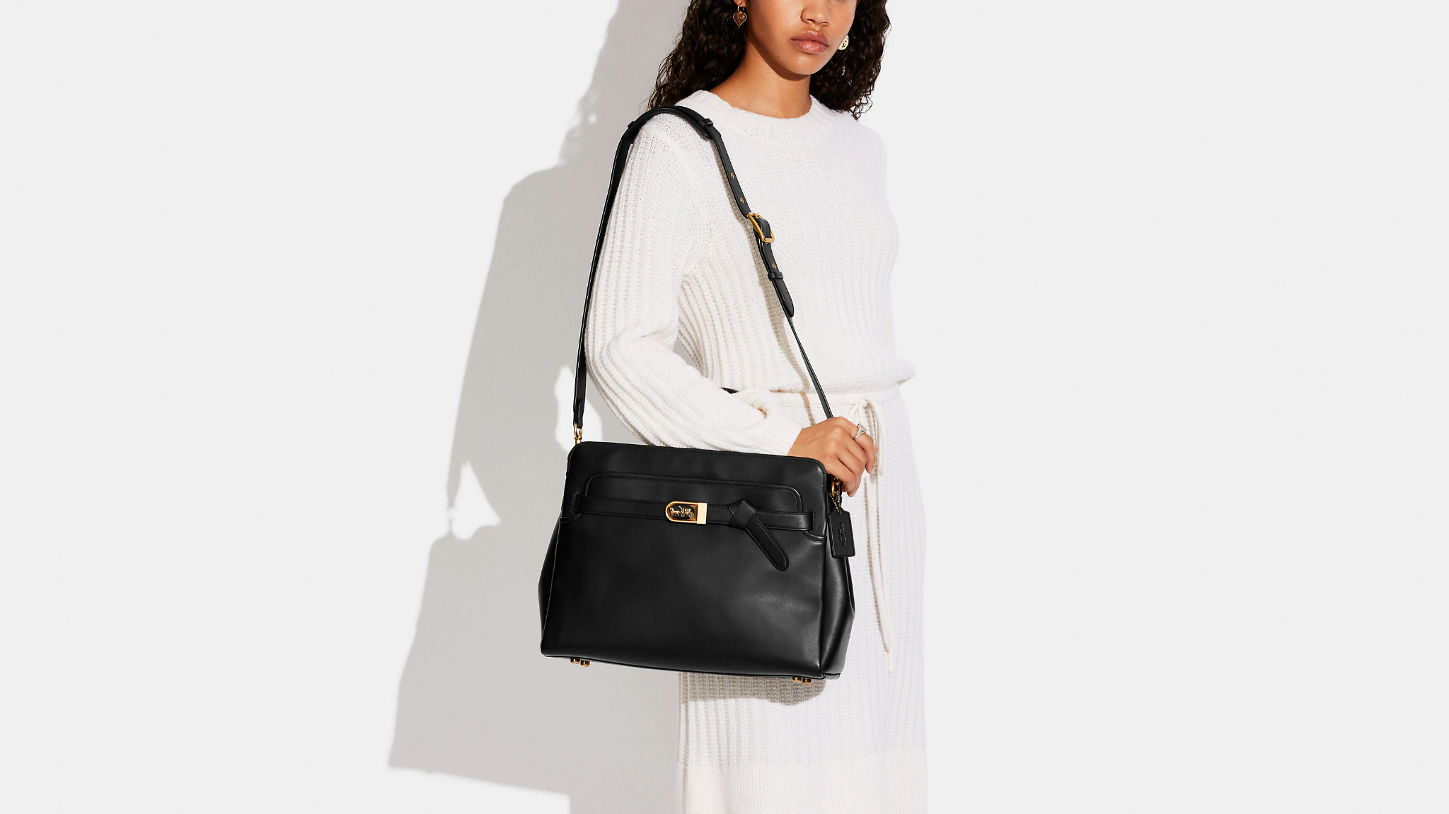 Túi Coach Tate Carryall 38 ‘Black’ C6346-B4 - Ảnh 3