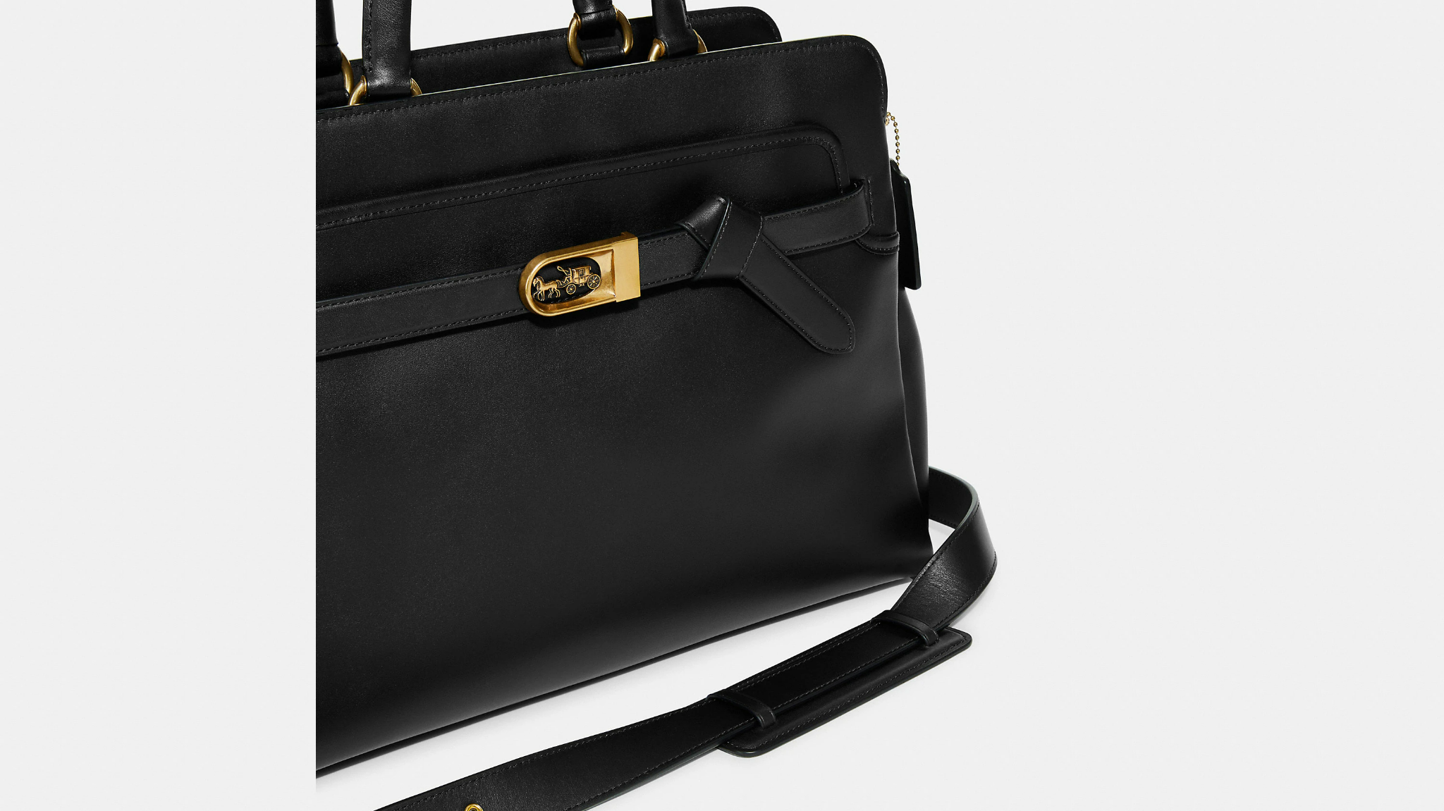 Túi Coach Tate Carryall 38 ‘Black’ C6346-B4 - Ảnh 4