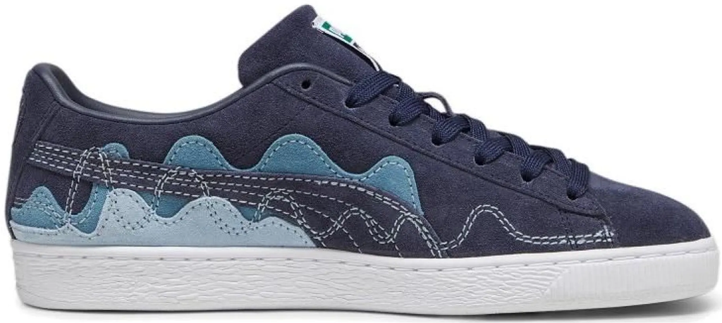 Giày Puma Suede Soundwave 'Blue' 393257-04